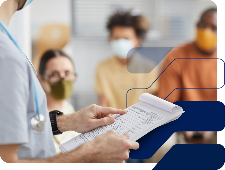 Triagem personalizada de pacientes agudos e crônicos